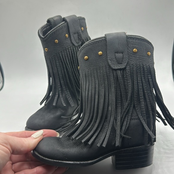 Old West Fringe Boots Girl Toddler - Picture 6 of 8